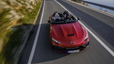 Straatlegale sportwagen mercedes PureSpeedc Formule 1-halo