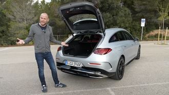 station stationwagen Mercedes-Benz CLA Shooting Brake elektrische auto EV