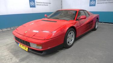 Ferrari Testarossa, nederlandse overheid, occasion,