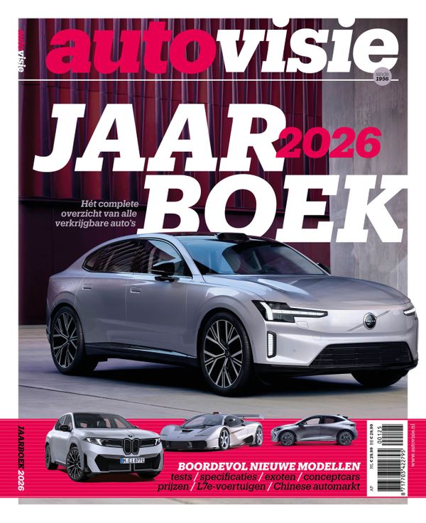 Autovisie Jaarboek 2026: dit is het ideale cadeau voor een autoliefhebber