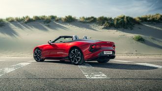 MG Cyberster, elektrische cabrio