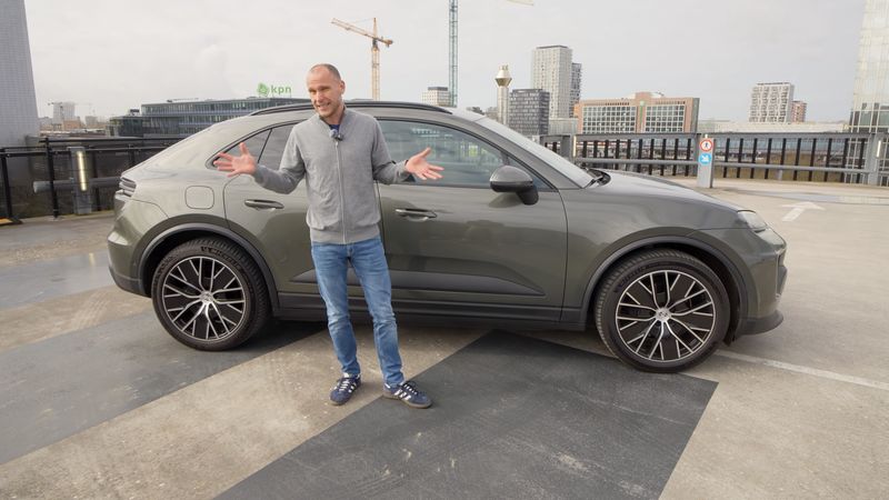Porsche Macan EV elektrische auto duurtest