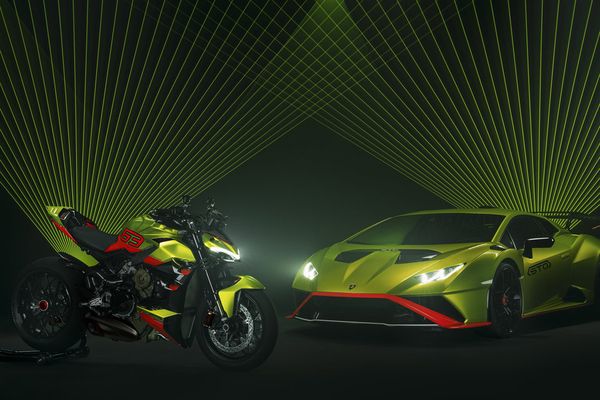 Ducati Streetfighter V4 Lamborghini, motor, naked bike, huracan sto