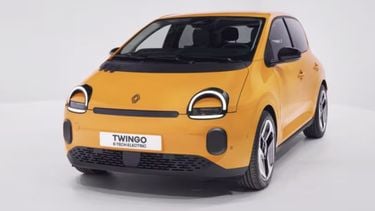 Renault Twingo EV elektrische auto gelekt