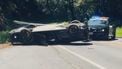 Politie Lamborghini Huracán STO crash