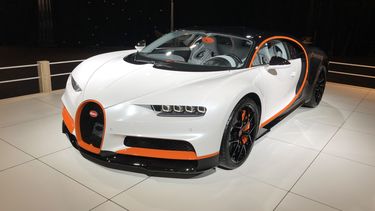 Bugatti Chiron Sport Autosalon van Brussel