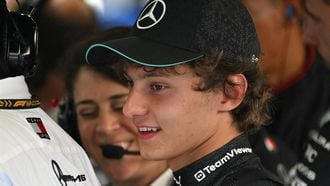 Mercedes' Italian driver Andrea Kimi Antonelli prepares before first practice session, ahead of the Italian Formula One Grand Prix at Autodromo Nazionale Monza circuit, in Monza on August 30, 2024. 
Andrej ISAKOVIC / AFP