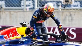 BOEDAPEST - Max Verstappen (Red Bull Racing) na afloop van de kwalificatie op de Hungaroring voor de Grote Prijs van Hongarije. SANDER KONING / ANP