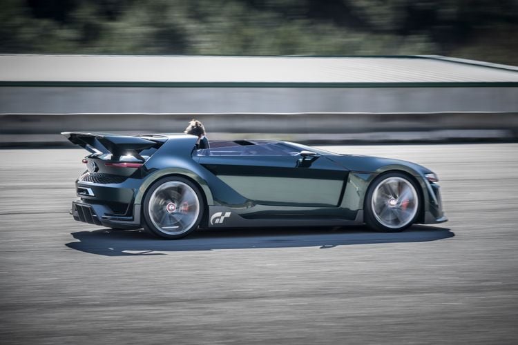 Volkswagen GTI Roadster Vision Gran Turismo conceptcar concept car influencer Pieter Valley