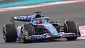 2023-11-24 14:00:40 Alpine's French driver Esteban Ocon drives during the second practice session for the Abu Dhabi Formula One Grand Prix at the Yas Marina Circuit in the Emirati city on November 24, 2023. 
Giuseppe CACACE / AFP