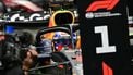 Red Bull Racing's Dutch driver Max Verstappen parks in the parc ferme after the qualifying round for the 2025 Saudi Arabia Formula One Grand Prix at the Jeddah Corniche Circuit on April 19, 2025. 
Giuseppe CACACE / AFP