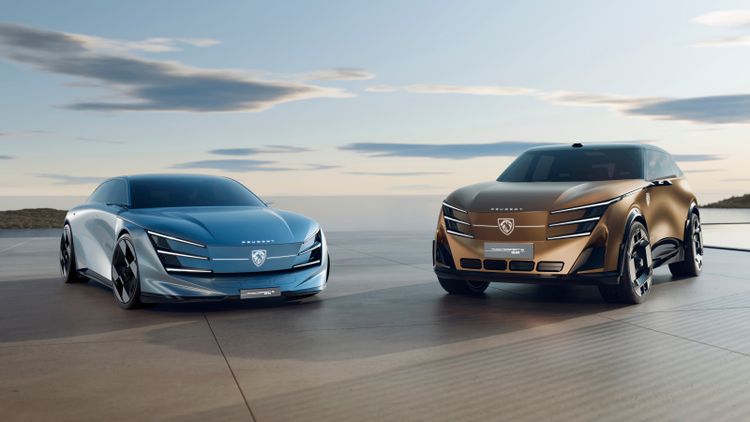 Peugeot Concept 6 en Concept 8