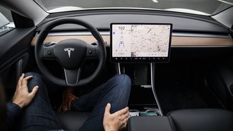 Zelfrijdende Auto Tesla