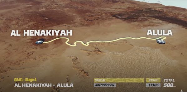 Etappe 4 Dakar 2025