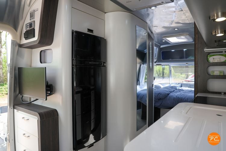 Duurste caravan van Nederland Airstream International 684 occasion tweedehands gebruikt