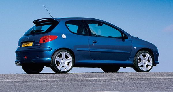 Peugeot 206 RC hot hatch, betaalbaar