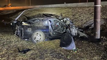 Toyota Supra Mk4 crash politie total loss