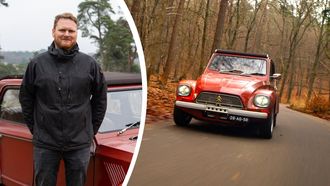 Citroën Dyane BMW R 1100 RS motor motorwissel engineswap