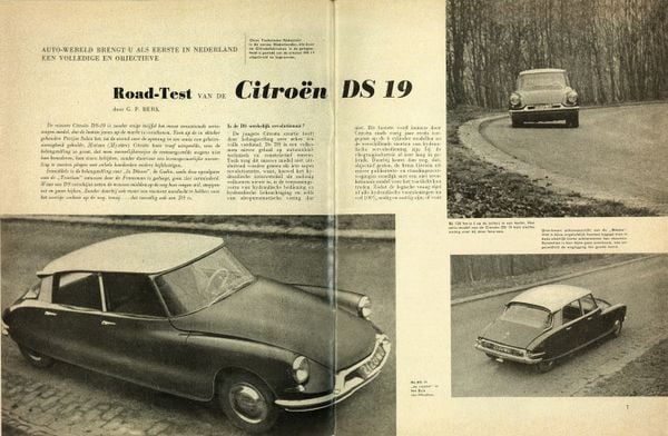 Eerste test Citroen DS uit 1956