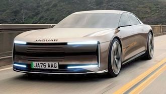Jaguar EV elektrische auto sedan