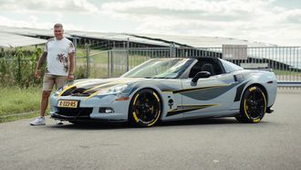 Peter maakt zijn Corvette geheel naar eigen smaak