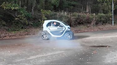 Renault Twizy wordt na deze aanpassingen een driftmonster