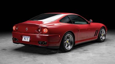 Ferrari 550 Maranello Michael Jordan NBA basketbal Chicago Bulls veiling geveild duur auto