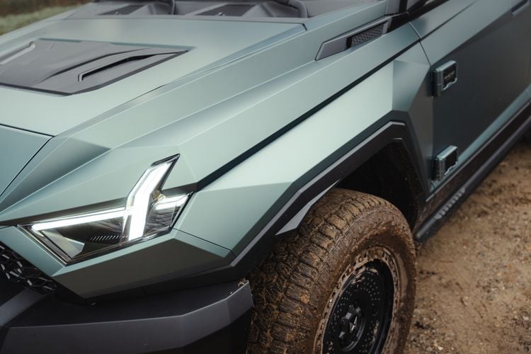 Mercedes G 580 EQ Mercedes-Benz G-klasse Dongfeng MHero 1 EV elektrische auto 4x4