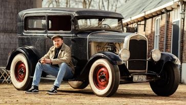 Dorus (29) zette een slijptol in zijn oldtimer: 