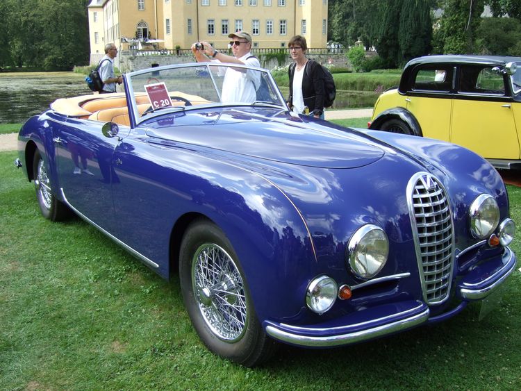 Schloss Dyk Classic Days - Talbot Lago T26 Record Drophead 1947