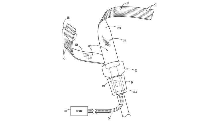 Ford patent verwarmbare gordel 1