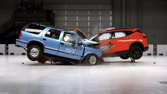 Chevrolet Blazer crash crashtest Euro NCAP IIHS botsproef