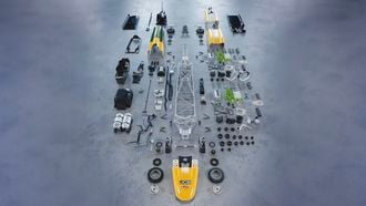 JCB Hydromax land speed record hydrogen waterstof waterstofauto snelheid record snelheidsrecord Andy Green
