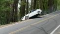 BMW M3 drift crash
