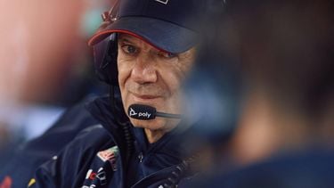 Red Bull Racing's technical chief Adrian Newey follows the third practice session ahead of the Formula One British Grand Prix at the Silverstone motor racing circuit in Silverstone, central England, on July 6, 2024. 
BENJAMIN CREMEL / AFP