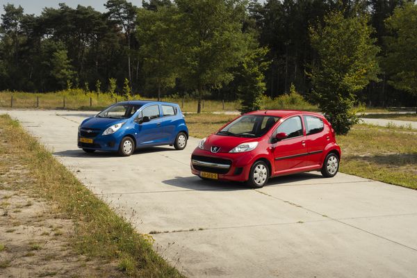 Peugeot 107 Chevrolet Spark BiFuel occasions tweedehands auto