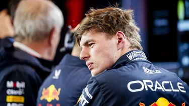 LAS VEGAS - Max Verstappen (Red Bull Racing) na afloop van de 2e vrije training voor de Las Vegas Grand Prix. ANP SEM VAN DER WAL