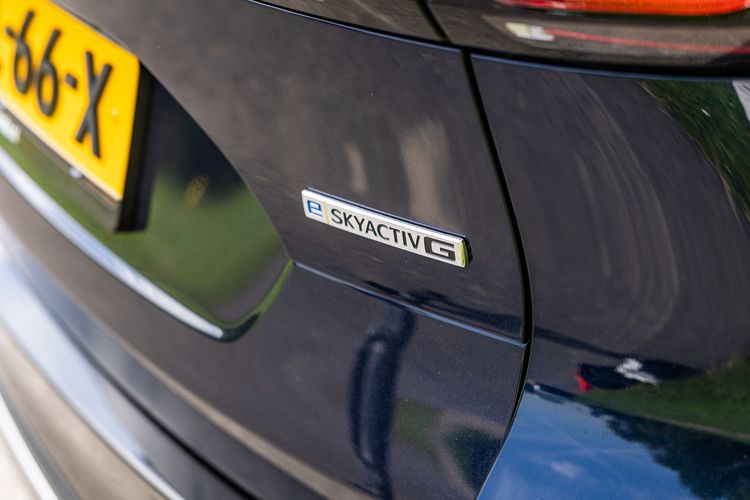 Skyactiv-detail van de Mazda CX-5