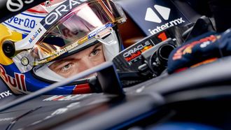 BAHREIN - Max Verstappen (Red Bull Racing) tijdens de eerste testdag op het Bahrain International Circuit Sakhir voorafgaand aan de start van het Formule 1-seizoen. ANP REMKO DE WAAL