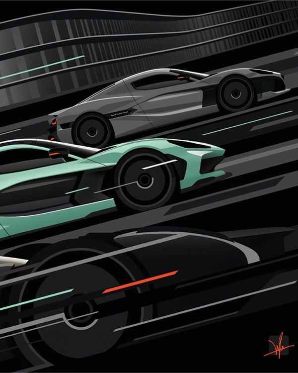 Nieuwste Rimac F1-auto