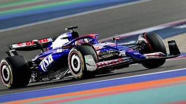 RB's New Zealander driver Liam Lawson races during the first practice session of the Qatari Formula One Grand Prix at the Lusail International Circuit in Lusail, north of Doha, on November 29, 2024. 
Giuseppe CACACE / AFP