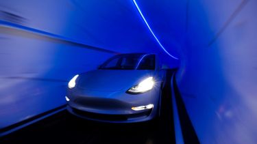 Las Vegas Tunnel Tesla's