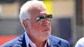 2023-05-27 12:04:03 Canadian businessman and chairman of Aston Martin F1 team Lawrence Stroll looks on ahead of the Formula One Monaco Grand Prix at the Monaco street circuit in Monaco, on May 27, 2023. 
ANDREJ ISAKOVIC / AFP