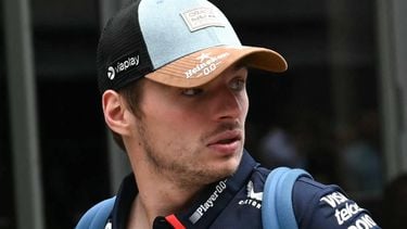 Red Bull Racing's Dutch driver Max Verstappen walks through the paddock ahead of the United States Formula One Grand Prix at the Circuit of the Americas in Austin, Texas, on October 17, 2024. 
Patrick T. Fallon / AFP