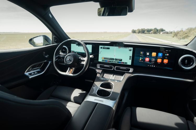 Cockpit van de Mercedes-Benz GLC
