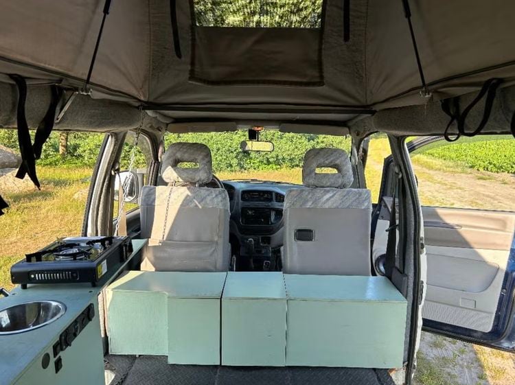 Mitsubishi L400 4x4 camper kampeerauto offroad occasion tweedehands