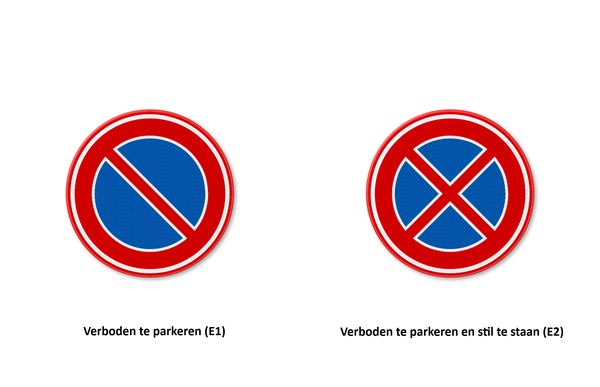 Borden stilstaan parkeren