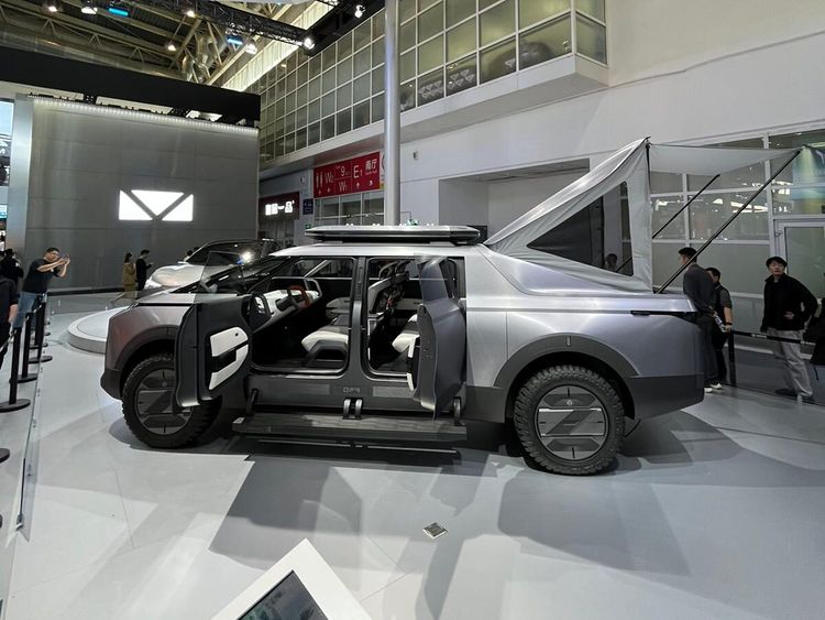 Dongfeng Tesla Cybertruck 5 concept car Beijing Auto Show 2024
