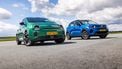 Renault Twingo en Citroën ë-C3 tijdens de dubbeltest