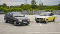 Opel Kadett GT/E en Opel Kadett GSi naast elkaar